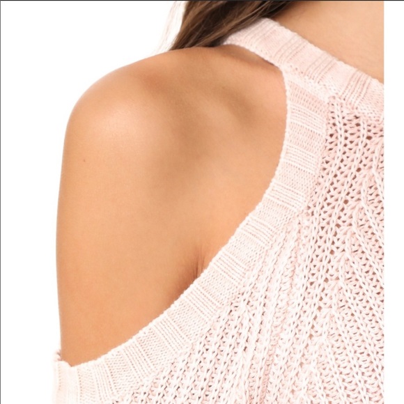 Rails cold shoulder blush sweater - Picture 3 of 8